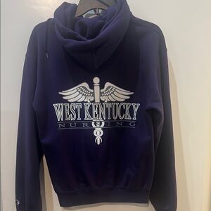 Champion Dark Purple Nursing Hoodie